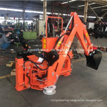 Malaysia Hot Selling Lw-6e 20-35HP Garden Small Tractor 3 Point Hitch Pto drive Hydraulic Side-Shift Backhoe Excavator